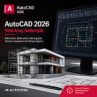 AutoCAD 2026 1 Yıl Abonelik - Yeni Araç Setleriyle