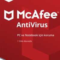 McAfee - McAfee AntiVirus 1 Cihaz Windows