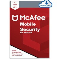 McAfee - McAfee Mobile Security 1 Cihaz Android