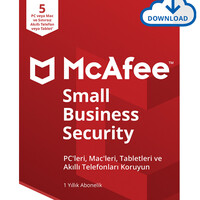McAfee - McAfee Small Business Security 5 Cihaz Windows & MacOS