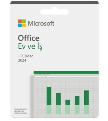 Microsoft Office 2024 Ev ve İş Türkçe Kutu 