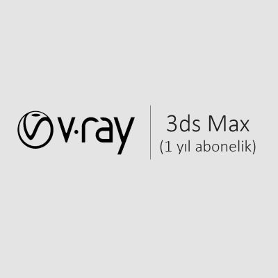 3ds Max için V-Ray - 1 Yıl Abonelik